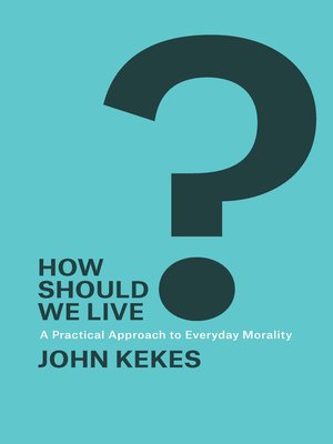 cover image of How Should We Live?